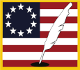 10 Star Flag Logo without Golf Ball: Club Colors 189487